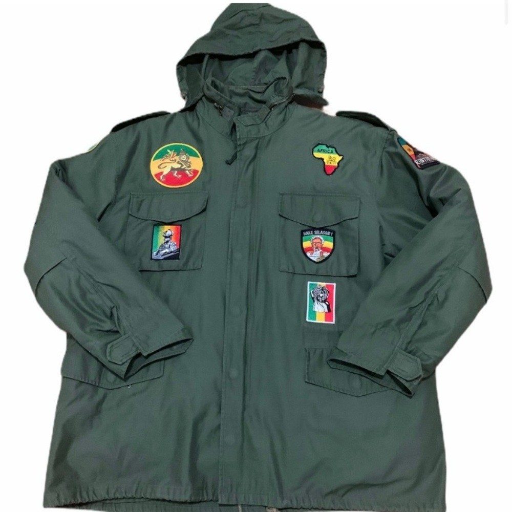 Customized Rothco Vintage Field Jacket - Picture 2 of 4